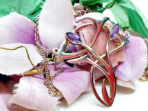 Jugendstil-Amethyst-Collier